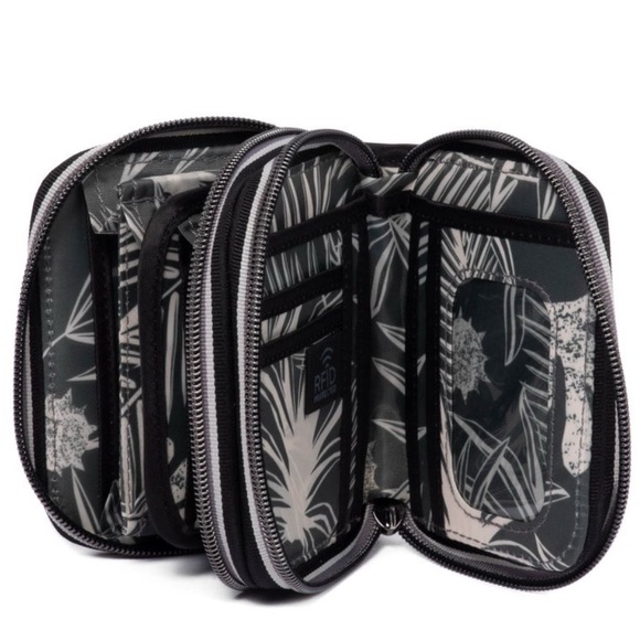 Lug Splits SE RFID Wallet NWT Black - Picture 2 of 16